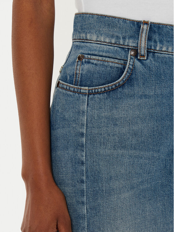 Weekend Max Mara Weekend Max Mara Gonna di jeans Gesso 2515101061 Blu Regular Fit