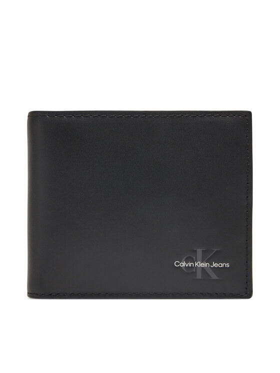Calvin Klein Jeans Calvin Klein Jeans Гаманець Mono Logo Bifold W/Coin LV04G1013G Чорний