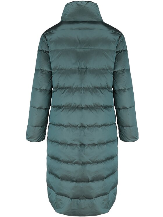 Perso Perso Kurtka damska BLH201026FX Zielony Regular Fit