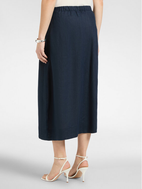 Elena Mirò Elena Mirò Spódnica midi 1065P000089N034 Niebieski A-Line Fit