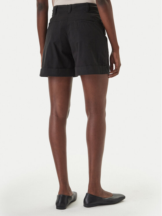 BOSS BOSS Шорти от плат C_Tanessa-D 50556391 Черен Regular Fit