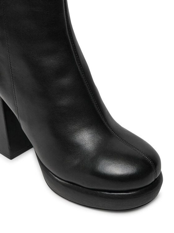 Bronx Bronx Botine Ginn-Y 34337-A Negru