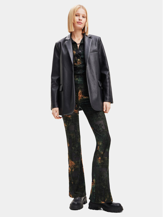 Desigual Desigual Σακάκι 23WWEWBB Μαύρο Regular Fit