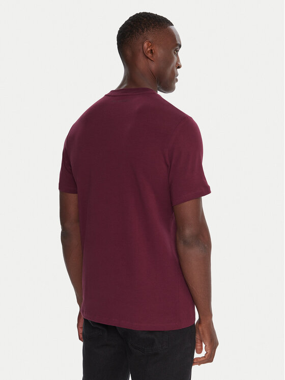 KARL LAGERFELD KARL LAGERFELD T-särk 755032 554221 Bordoopunane Regular Fit