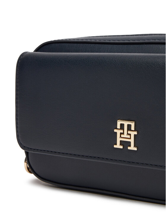 Tommy Hilfiger Tommy Hilfiger Ročna torba Th Icon AW0AW17680 Mornarsko modra