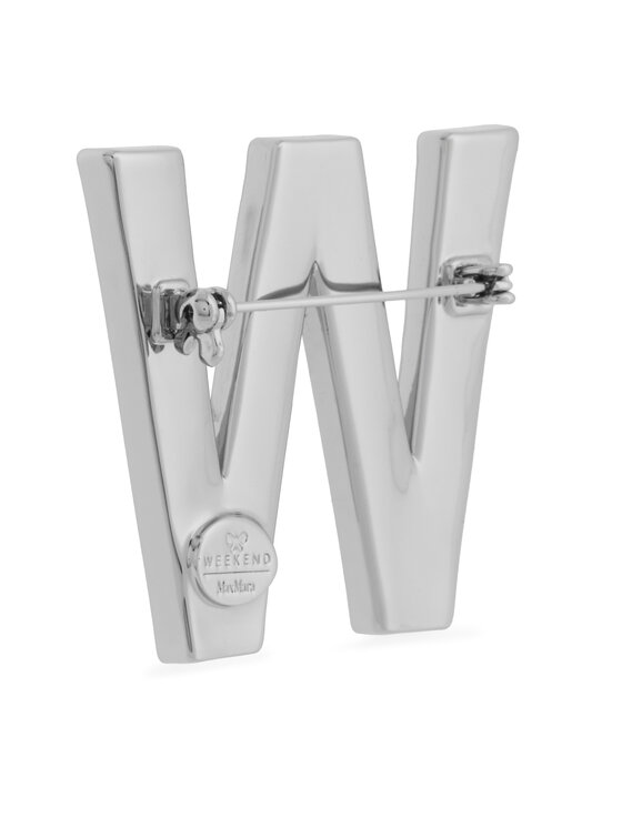 Weekend Max Mara Weekend Max Mara Broška 2515751104650 Srebrna