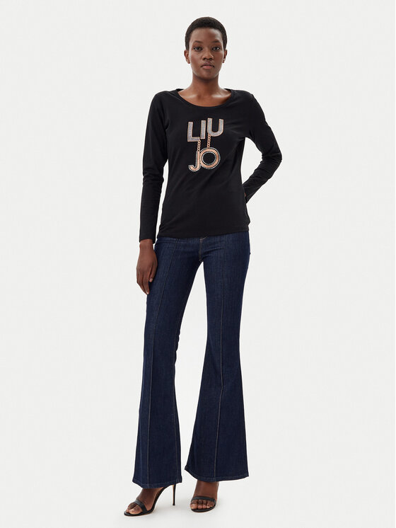 Liu Jo Sport Liu Jo Sport Блузка TF4206 JS088 Чорний Regular Fit