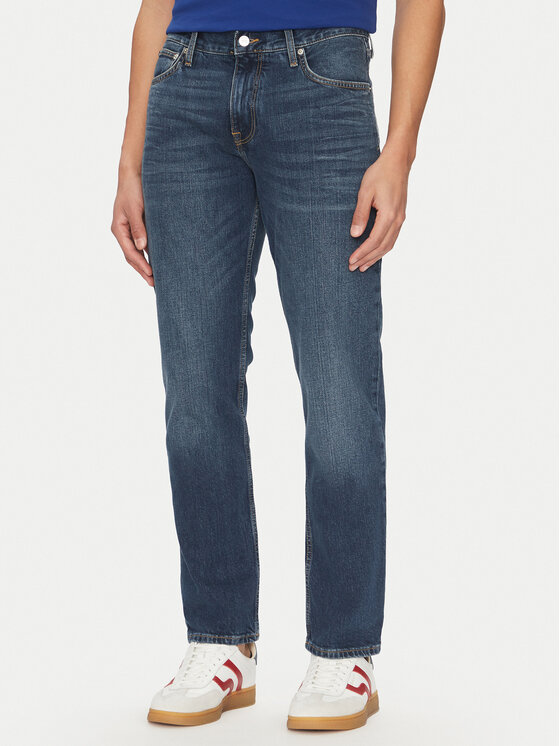 Tommy Hilfiger Tommy Hilfiger Jeansy Denton MW0MW38826 Modrá Straight Fit