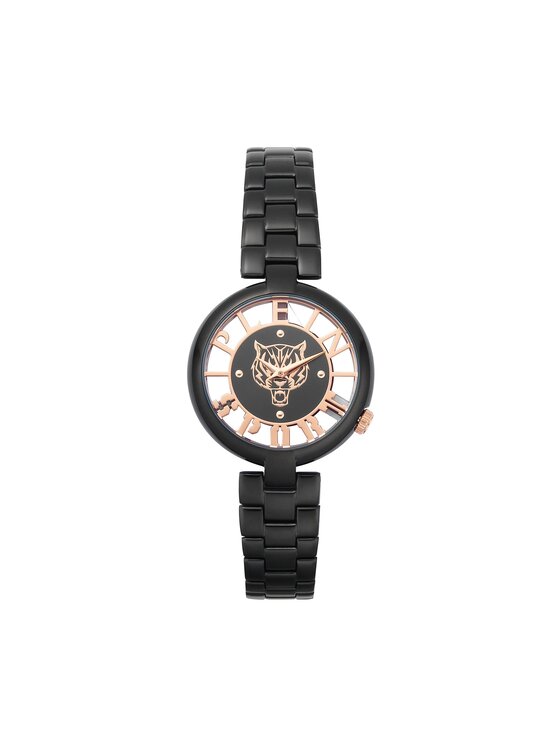 Plein Sport Hodinky Tiger Luxe PSMBA0523 Čierna