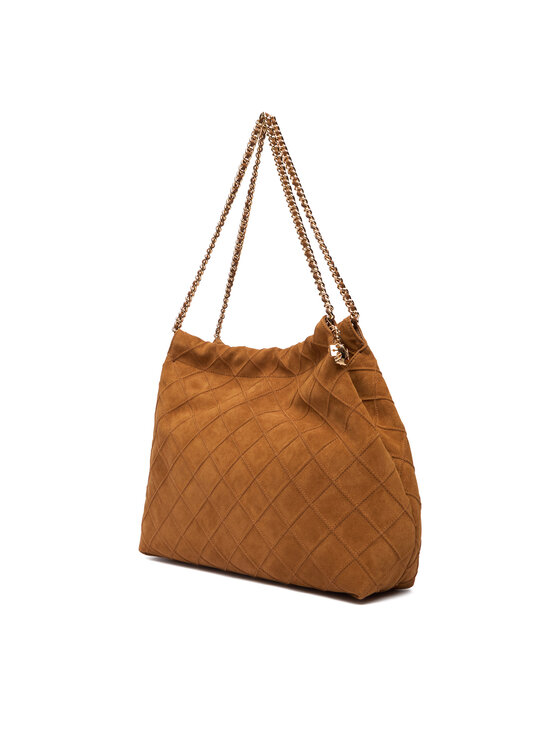 Tory Burch Tory Burch Kabelka Fleming Suede 166064 Hnědá