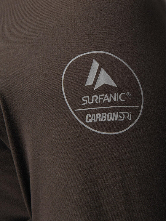 Surfanic Sous-vêtement thermique haut SWX1602 Noir Slim Fit