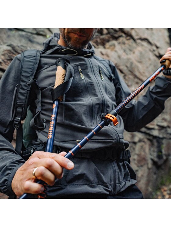 Alpinus Alpinus Kurtka softshell Pourri Szary Slim Fit