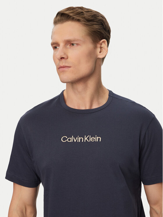 Calvin Klein Underwear Calvin Klein Underwear Marškinėliai 000NM2748E Tamsiai mėlyna Regular Fit
