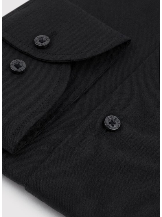 Pako Lorente Pako Lorente Koszula P000B-1X-008 Czarny Slim Fit