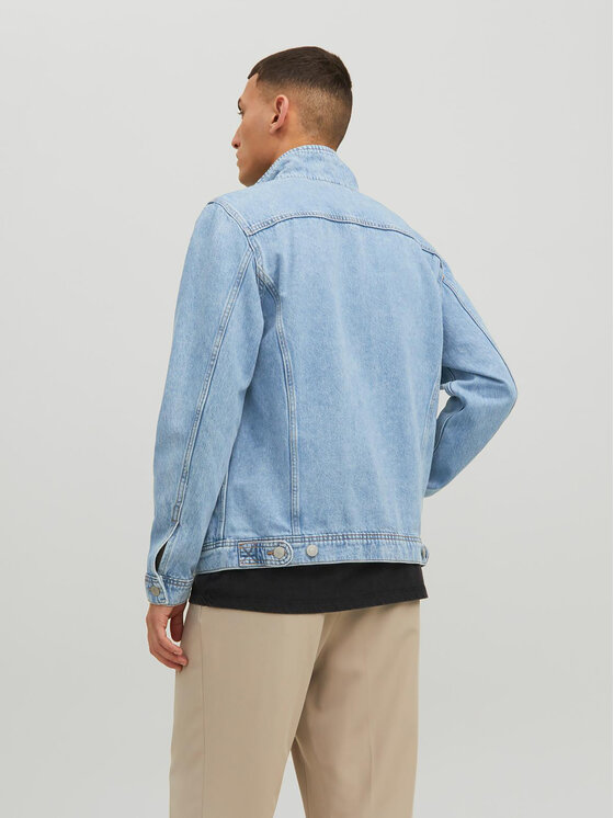 Jack & Jones Jack & Jones Farmer kabát Jean 12223612 Kék Regular Fit
