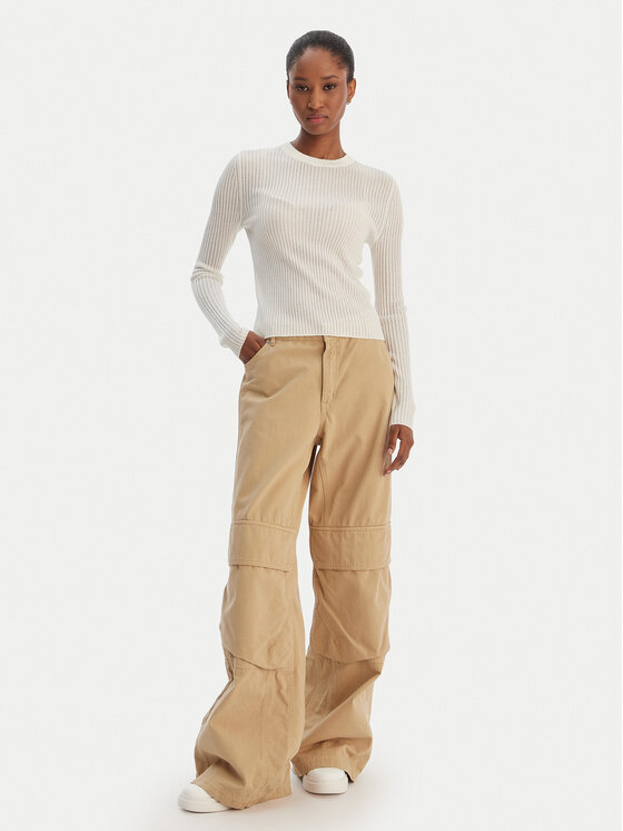 HUGO HUGO Sweater Somya_B 50554221 Bézs Slim Fit