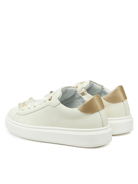 Calvin Klein Jeans Calvin Klein Jeans Αθλητικά Low Cut Lace-Up Sneaker V4A9-83047-0214 S Κρεμ