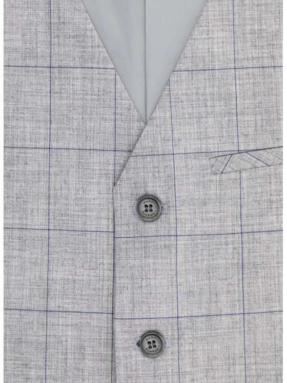 Pako Lorente Pako Lorente Kamizelka P24SF-8G-002 Szary Slim Fit