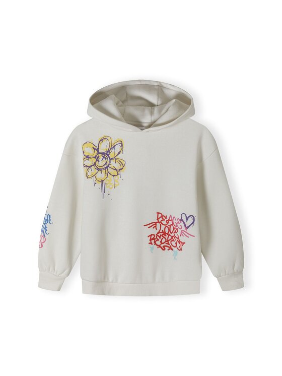 MINOTI MINOTI Dres 20fleece55 Biały Regular Fit