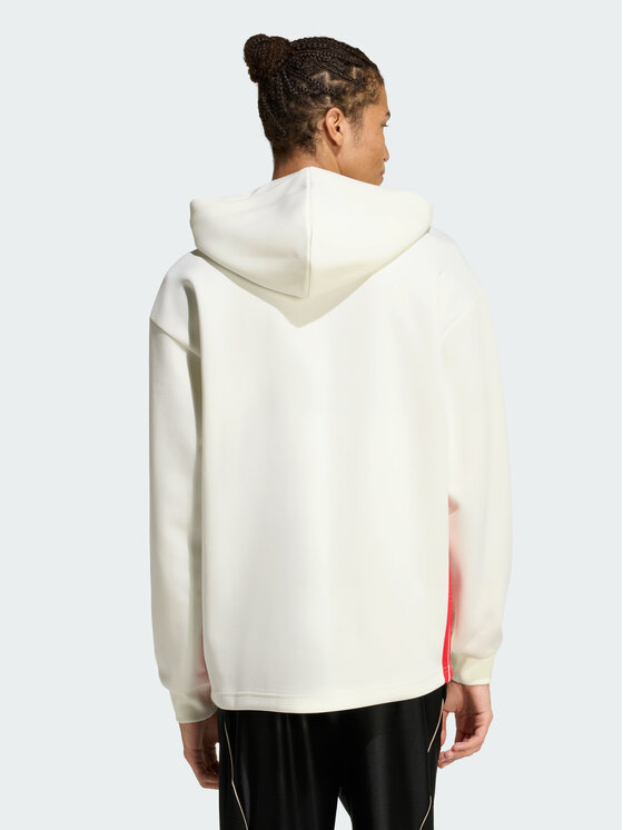 adidas adidas Bluza 161891 Biały Loose Fit