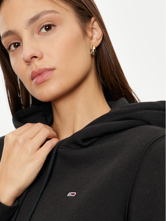 Tommy Jeans Tommy Jeans Mikina DW0DW19958 Černá Regular Fit