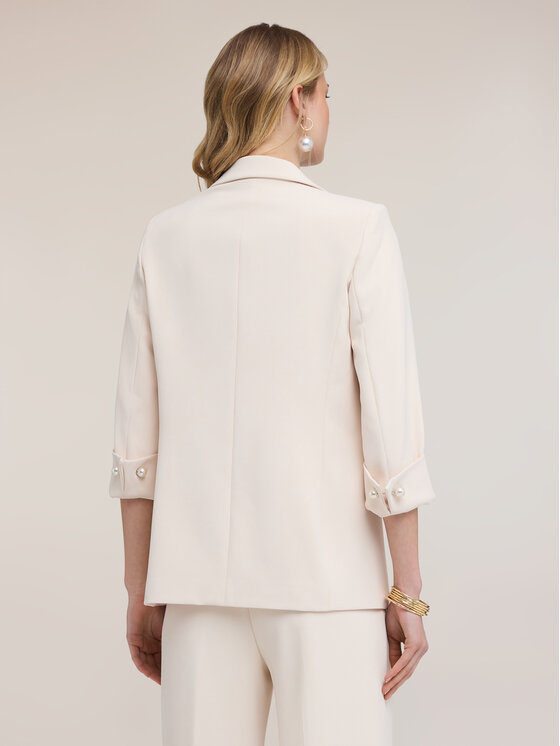 Motivi Motivi Giacca di transizione Q051Q001067N002 Bianco Regular Fit