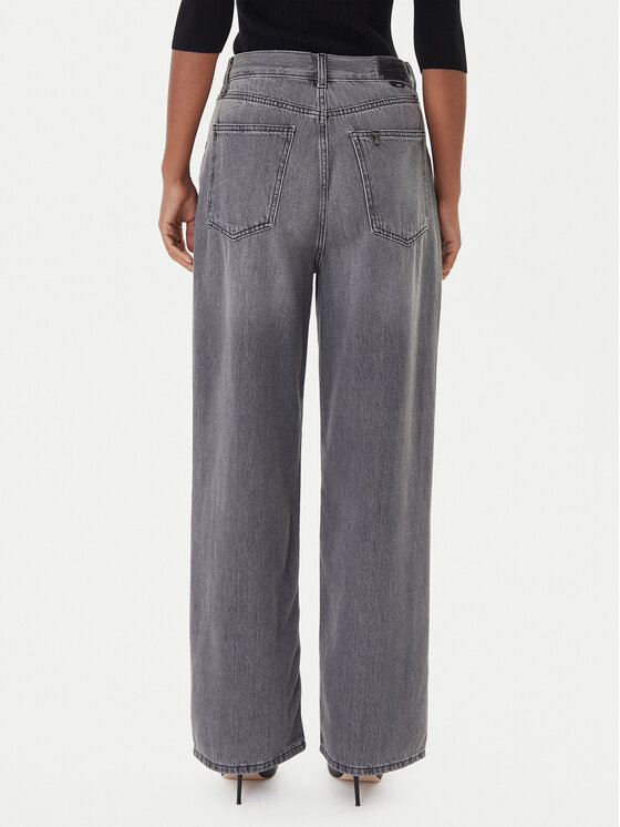 Liu Jo Liu Jo Jeans hlače UF5284 DS048 Siva Baggy Fit