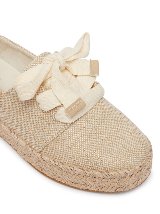 Toms Toms Espadrillid Carolina Lace Up 10023062 Beež