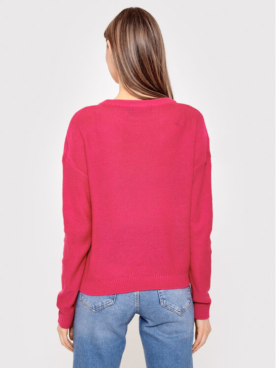 Maglione K-230GRUNGE7 Rosa Regular Fit