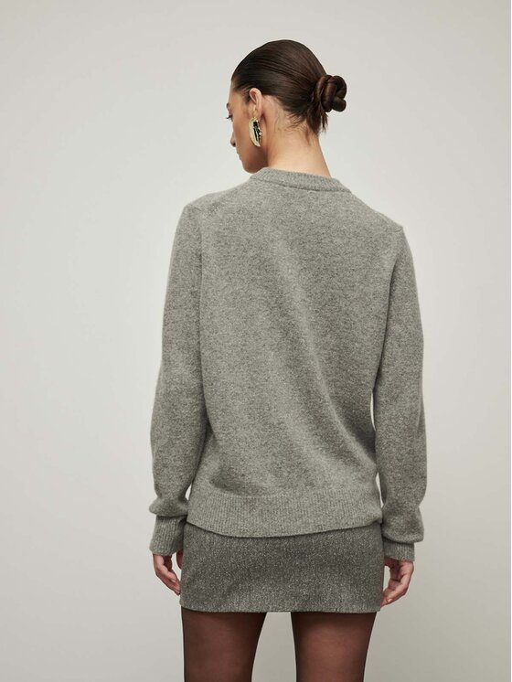 La Mania La Mania Gonna SHORTY Grigio Classic Fit