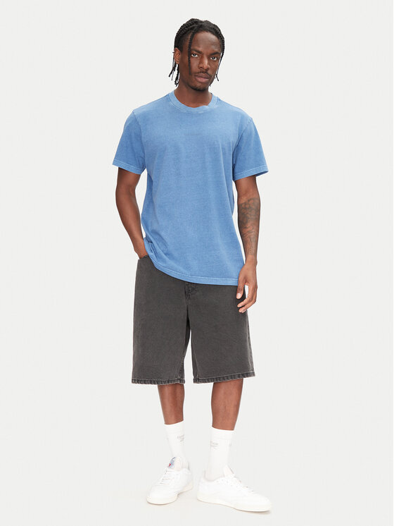 G-Star Raw G-Star Raw T-Shirt Overdyed D27760-C756 Niebieski Regular Fit