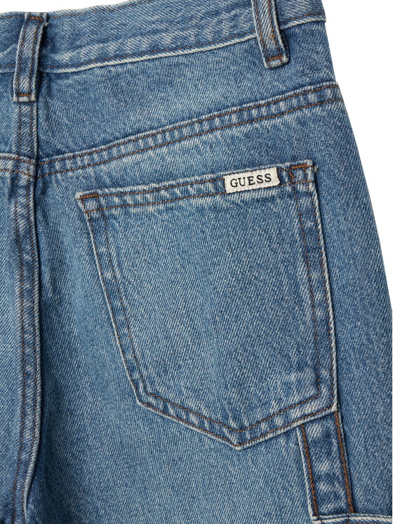 Guess Guess Дънки L6YA03 D1227 Син Wide Leg