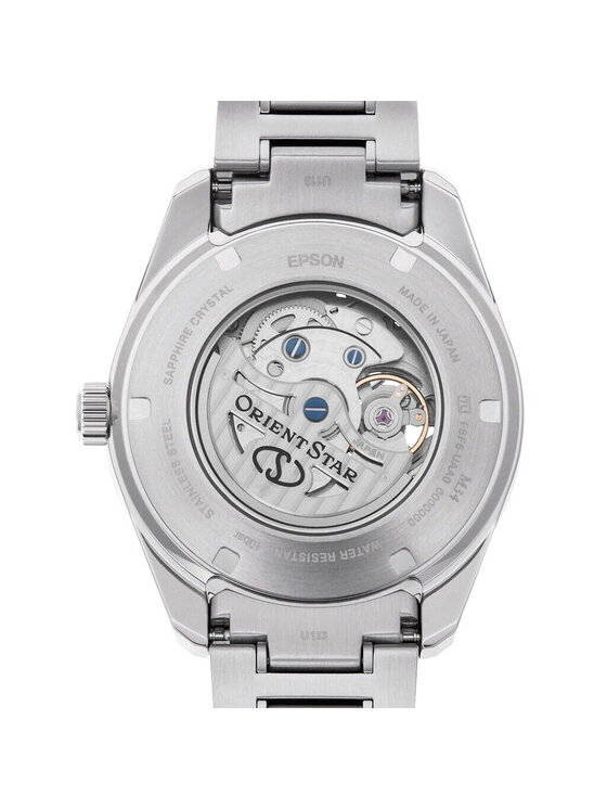 Orient Star Orient Star Zegarek RE-BZ0001S00B Srebrny