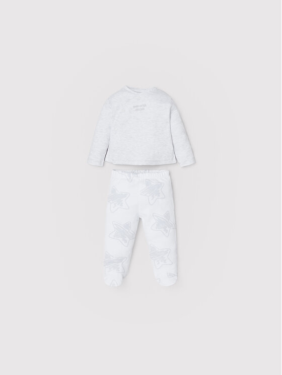 OVS OVS Pyjama 1435445 Grau Regular Fit