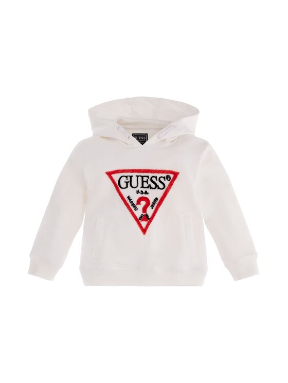 Guess Kids Guess Kids Bluza 151977 Biały Classic Fit