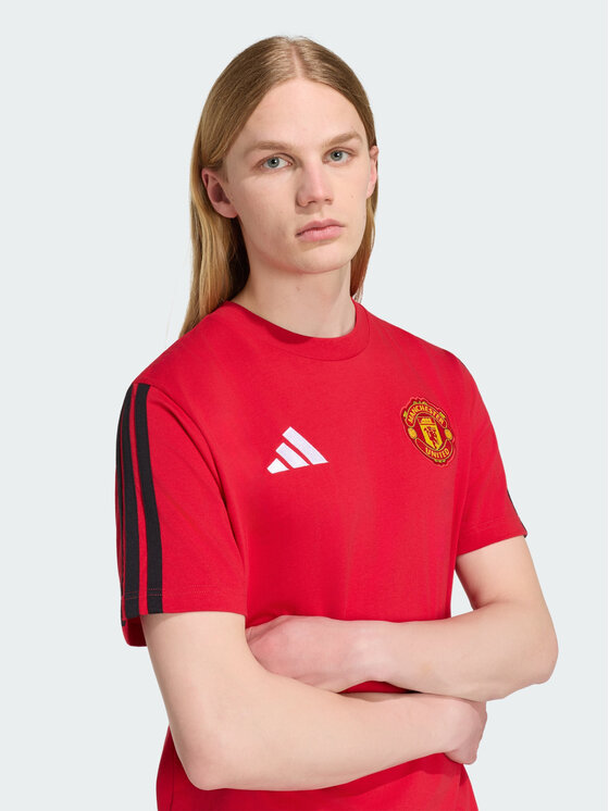 adidas adidas Koszulka techniczna Manchester United DNA Czerwony Regular Fit