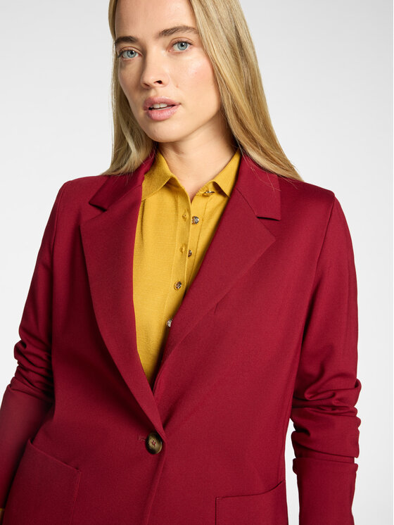 Elena Mirò Elena Mirò Giacca da abito R053P200152N057 Bordeaux Regular Fit