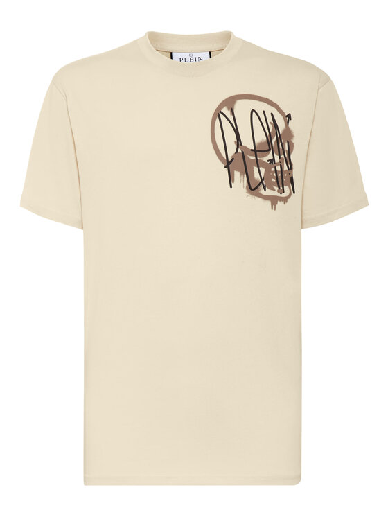 PHILIPP PLEIN PHILIPP PLEIN T-shirt 1875 Beige Regular Fit