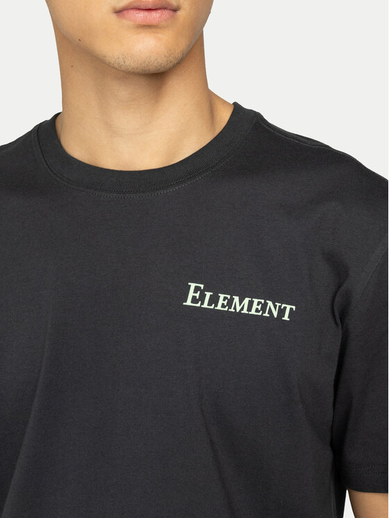 Element Element T-shirt Open Hills ELYZT00580 Crna Regular Fit