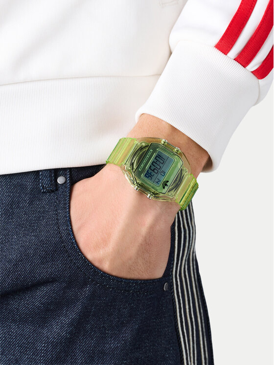 adidas adidas Uhr AO Street Digital Two Crystal AOST25538 Grün