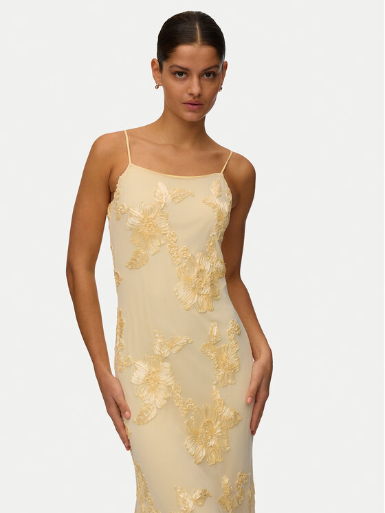 Vero Moda Vero Moda Вечірня сукня Quinn 10348532 Жовтий Regular Fit