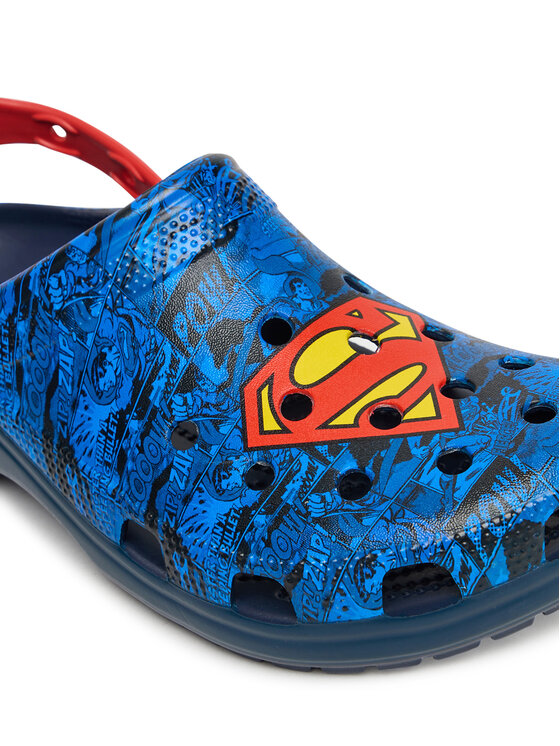 Crocs Crocs Klapki Superman Classic Clog 211131 Niebieski