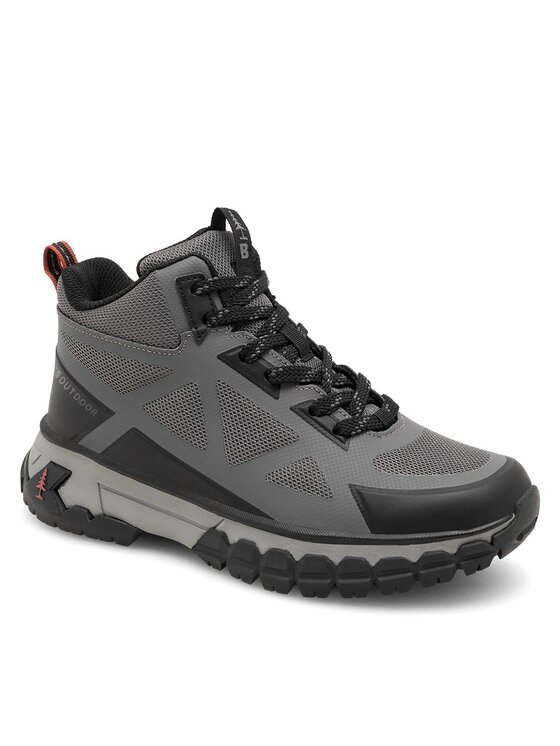 BASS OUTDOOR BASS OUTDOOR Туристически oбувки BA12T001 Сив