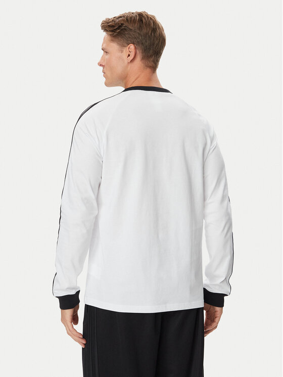 adidas adidas Longsleeve 3-Stripes Long-Sleeve KE3545 Biały Regular Fit