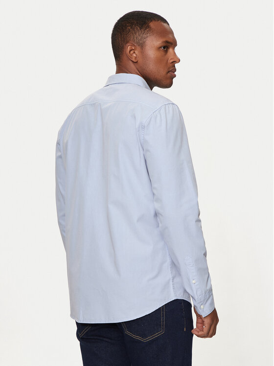 Guess Jeans Guess Jeans Сорочка M4YH35 WGCF1 Блакитний Slim Fit