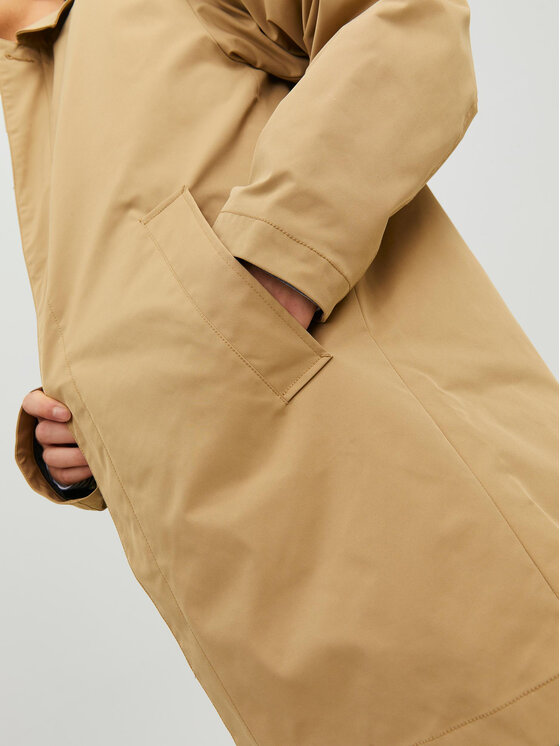Jack&Jones Jack&Jones Płaszcz przejściowy 12237692 Beżowy Regular Fit