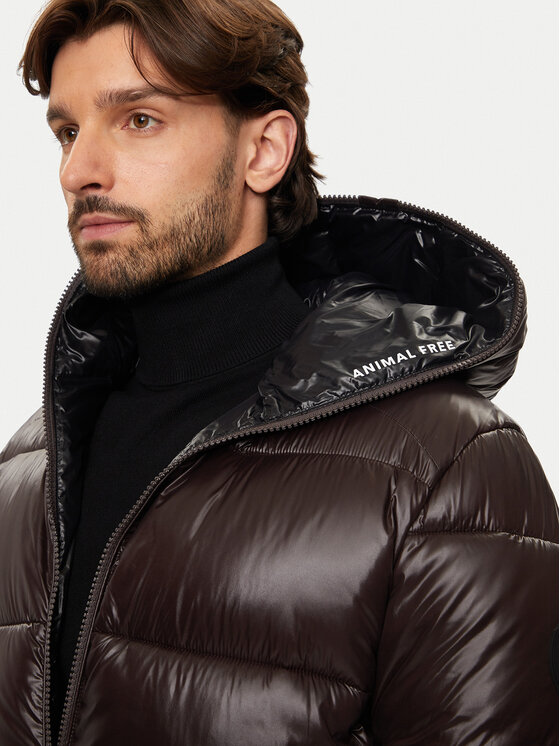 Save The Duck Save The Duck Μπουφάν χειμωνιάτικο D31280M LUCK19 Καφέ Regular Fit