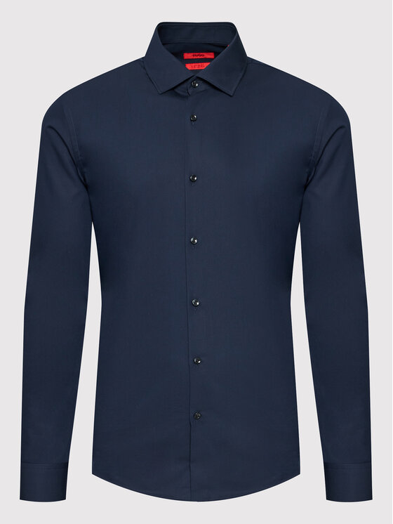 HUGO Hugo Cămașă C-Jenno 50289499 Bleumarin Slim Fit
