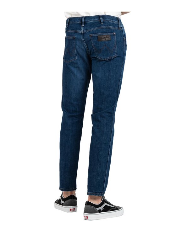 Wrangler Wrangler Jeans W15QYJZ99 Blu scuro Straight Leg