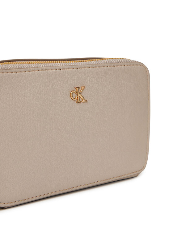 Calvin Klein Calvin Klein Käekott Minimal Mono Camera Bag LV04K1086G Beež